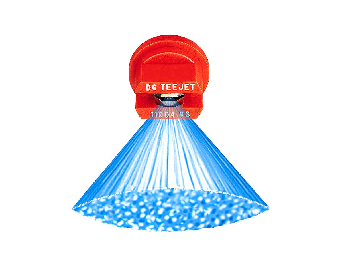 TeeJet DG Even Flat Spray Tip Blue 95° Polymer w/ SS Insert 0.3 GPM @ 40 PSI 