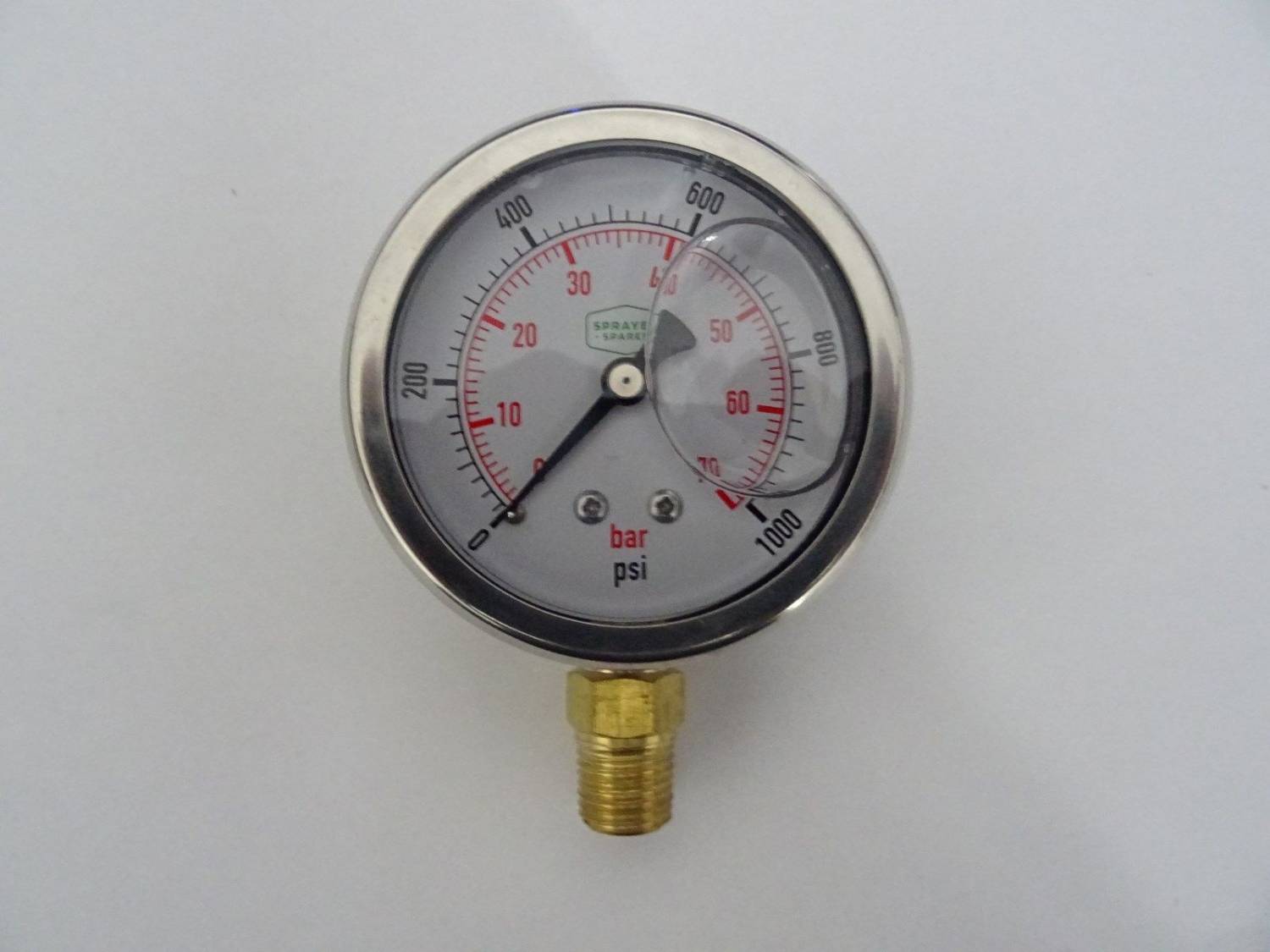 Details about   Marshall Pressure Gauge 0-1000 0 to 1000 Glycerin 